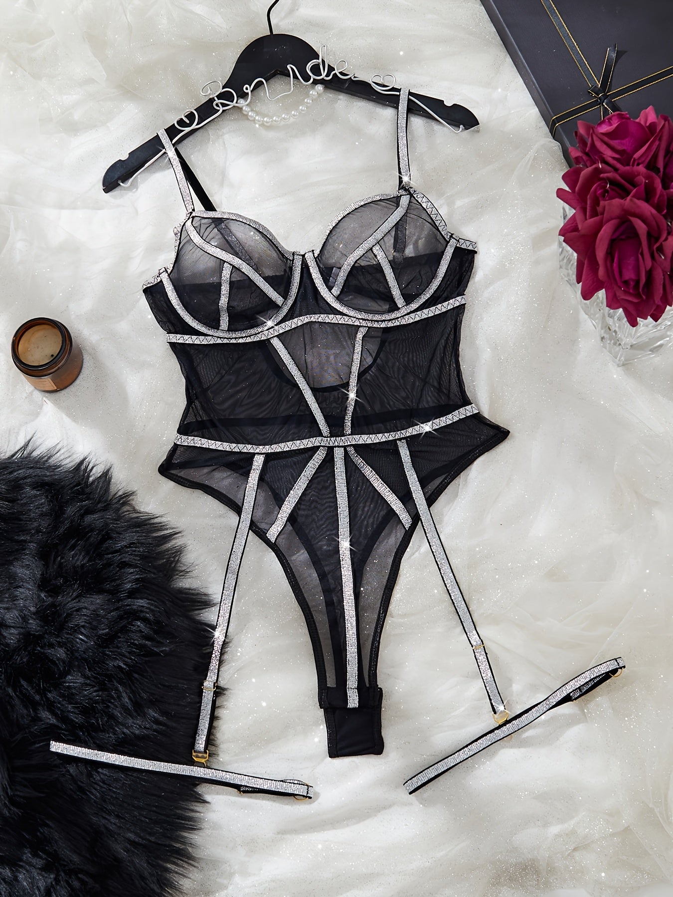 Silber Eclipse Dessous